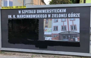 Antyaborcyjny billboard w Zielonej Górze. Lekarz nie wytrzymał, zamalował go...