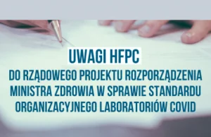 HFPC: Rząd blokuje komercyjne testy na COVID-19
