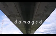 Uszkodzony most West Seattle - Spojrzenie na niego z drona