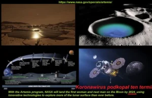 Wspaniała praca grafików NASA o powrocie człowieka na Księżyc