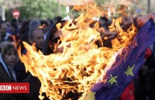 Niemcy: 3 lata więzienia za spalenie flagi UE lub innego państwa