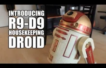 Odkurzacz Roomba przerobiony na droida ze Star Wars.