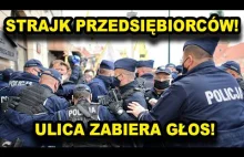 Strajk przedsiębiorców w Warszawie! "Tarcza Antykryzysowa" zatopiła biznes