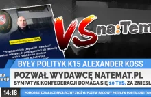 Alexander Norbert Koss pozwał naTemat.pl –