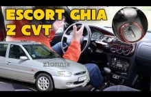 Złomnik: policyjny Escort Ghia z CVT