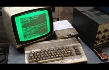 Commodore 64 prawie 30 lat sluzy w zakladzie w Gdańsku.