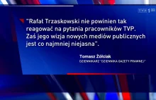 Zmanipulowany tweet dziennikarza w materiale TVP o Trzaskowskim