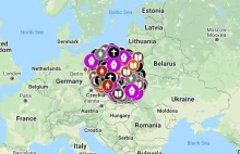 Mapa kościelnej pedofilii i przemocy seksualnej w Polsce