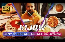 CENY w RESTAURACJACH na UKRAINIE czyli co MUSISZ zjeść w KIJOWIE!