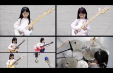Sześcioletnia chińska dziewczynka gra Hotel California