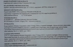 Urząd Miar poprawił świadectwo legalizacji po kilku miesiącach?