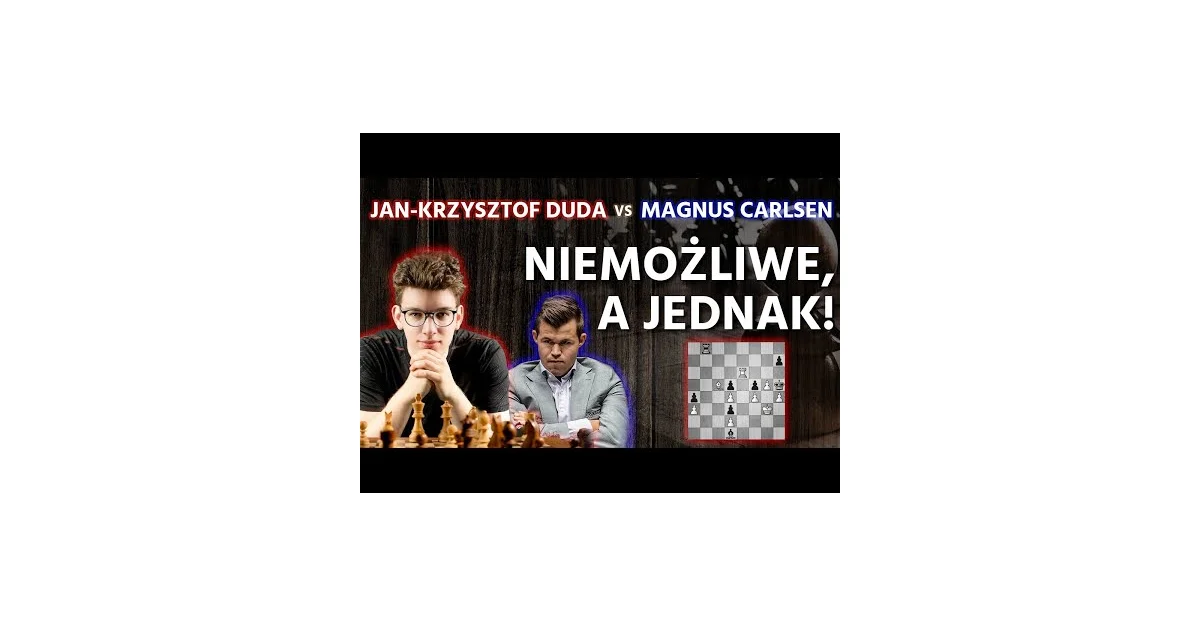 Polak Potrafi Nie Ma To Tamto Jan Krzysztof Duda Vs Magnus Carlsen 2020 Wykop Pl