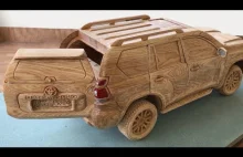 Wood Carving - TOYOTA PRADO Land Cruiser 2020