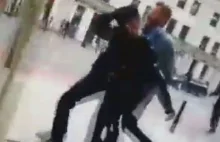 Potworny atak Tanajno na policjanta okiem TVPis