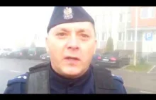 Zbój w mundurze policjanta RP. Nazywa się P. Sałkowski. Ciechanów 19.12.2019