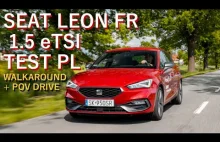 Seat Leon FR 2020 1.5 eTSI 150 KM | Walkaround & POV drive | TEST PL |