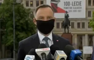 "Sytuacja opanowana, ani jednego zgonu w ciągu doby". Duda nieprawdziwie o...