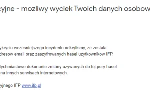 Internetowe Forum Policji zhackowane