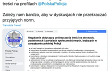 Polska Policja wprowadza całkowitą cenzurę w swoich social mediach