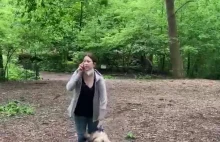 Kobieta maltretuje psa oraz kłamie policji przez telefon, że czuje się zagrożona
