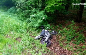 Pościg za motocyklistą. Wiózł broń maszynową i narkotyki [wideo]