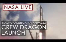 Oficjalny stream NASA ze startu załogowej misji Demo-2