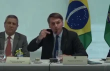 Prezydent Brazylii: nie wiedział, że są włączone kamery. „Uzbrojonych...
