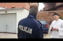 Ksiądz katolicki przesł#!$%@? policjantów!