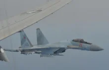 Uzbrojone rosyjskie myśliwce dokuczały samolotowi patrolowemu USA