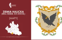 Ziemia halicka (woj. ruskie) (XVI-XVIII w.) [MAPY] | Regiony Historyczne