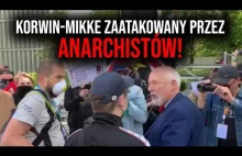 Korwin-Mikke zaatakowany przez anarchistów! Interweniowała policja...