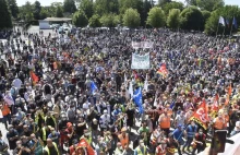 Masowe protesty przeciwko zwolnieniom w Renault we Francji