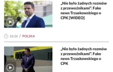 TVP Info zamieściło 29 artykułów na temat Trzaskowskiego.