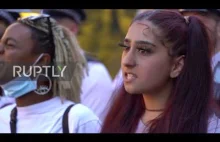 UK: protest ,,przeciwko rasizmowi'' w Londynie wymyka się spod kontroli