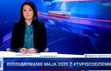 Maj 2020: Podsumowanie propagandy rządowej z #tvpiscodzienny