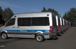 Policja kupuje furgony za prawie 40 mln złotych