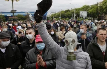 "Mury" hymnem protestów na Białorusi. "Łukaszenka nie docenił siły gniewu...