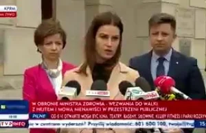 Oj, nie udał się pean pochwalny na cześć Łukasza Szumowskiego w TVP Info
