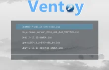 Ventoy - twój pendriver do przechowywania i bootowania obrazów ISO