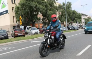 Motocykliści pojadą buspasami w Warszawie! To znaczy jednym