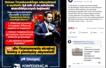 Konfederacja sugeruje, że Trzaskowski szkoli anarchistyczne bojówki