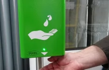 Automaty do dezynfekcji rąk w poznańskiej komunikacji miejskiej