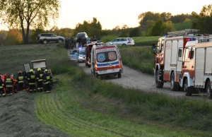 Dramat na Kaszubach! 2-latek wpadł pod koła ciągnika rolniczego