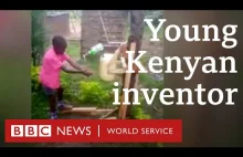 9-latek z Kenii stworzył maszynę do mycia rąk. Dostał nagrodę od prezydenta