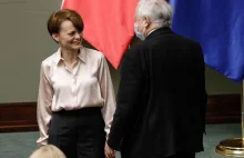 Emilewicz: Nie słyszałam co powiedział Kaczyński