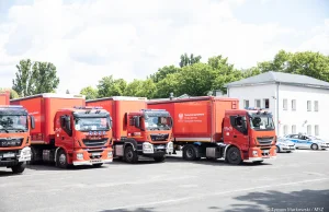 Konwój humanitarny z Polski już na Białorusi. Aż 47 ciężarówek