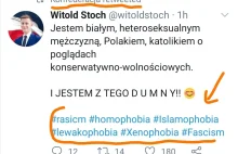 Członek partii KORWiN chwali się na Twitterze swoim rasizmem i ksenofobią