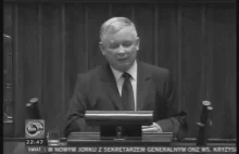 Kaczyński nas nic nie przekona, że czarne jest czarne