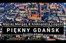 Piękny Gdańsk z lotu ptaka (4K)
