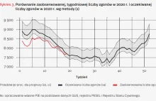 Pandemia mogła zmniejszyć w Polsce liczbę zgonów nawet o 200 tygodniowo